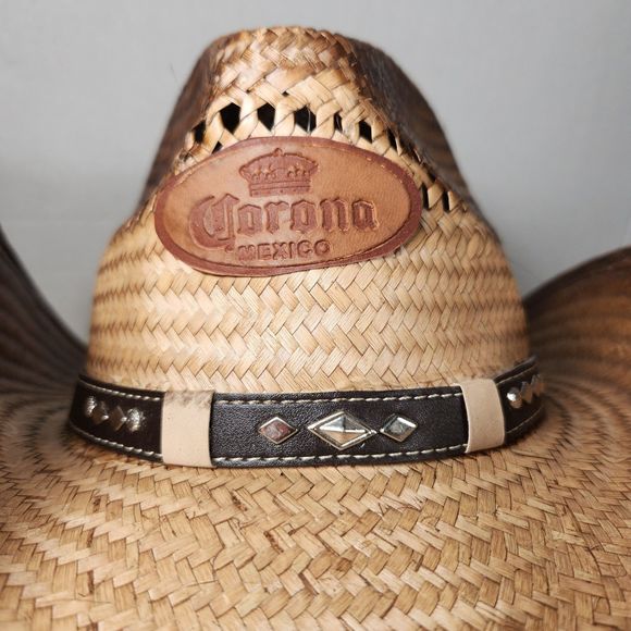 Accessories Corona Straw Hat Brown Wband Poshmark